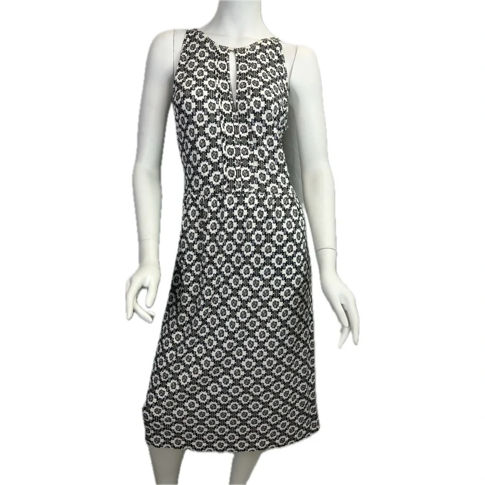 Tory Burch Erin Sleeveless Ballet Blue Crystals Dress